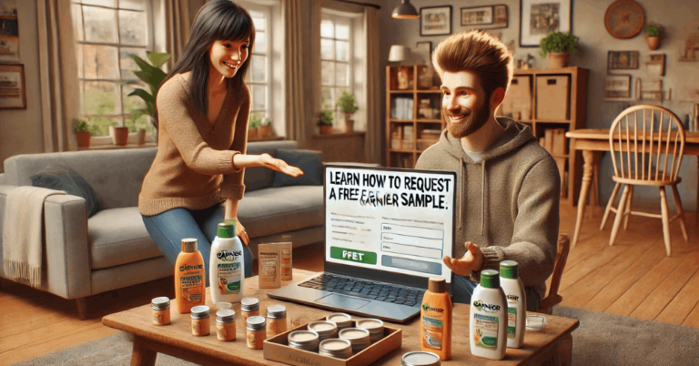 Learn How to Request a Free Garnier Sample