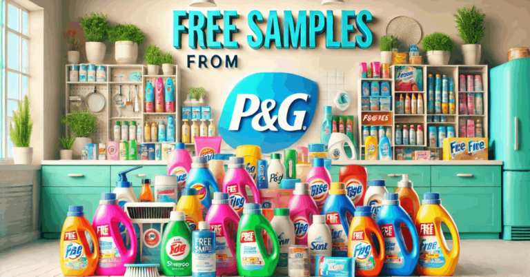 Free Samples from P&G (Procter & Gamble): Learn How to Request Today