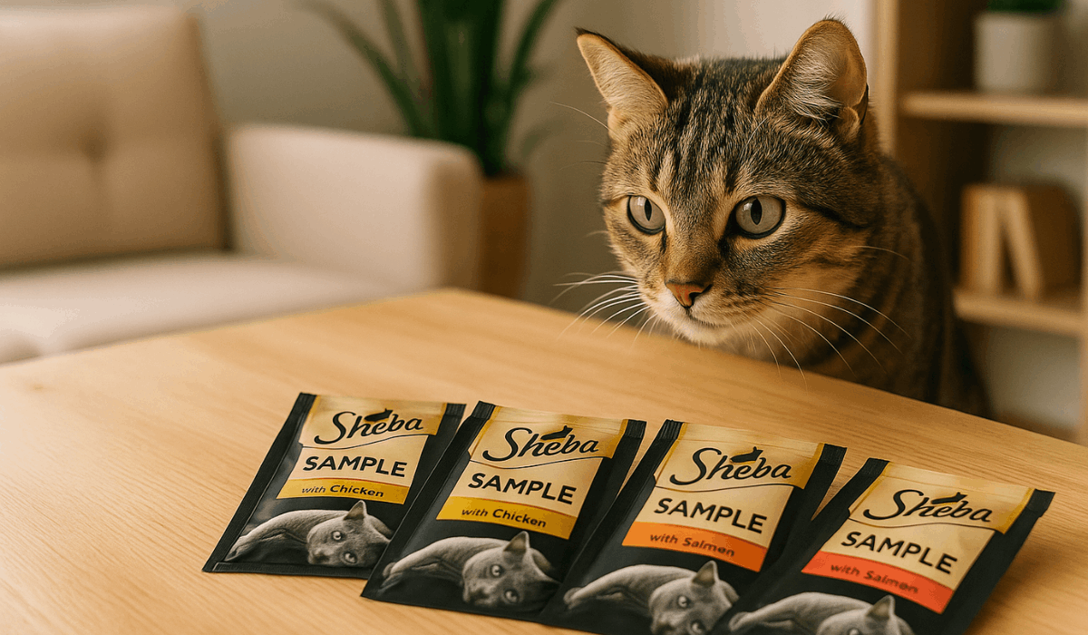 How to Access Free Sheba Cat Treat Samples from Official Partners